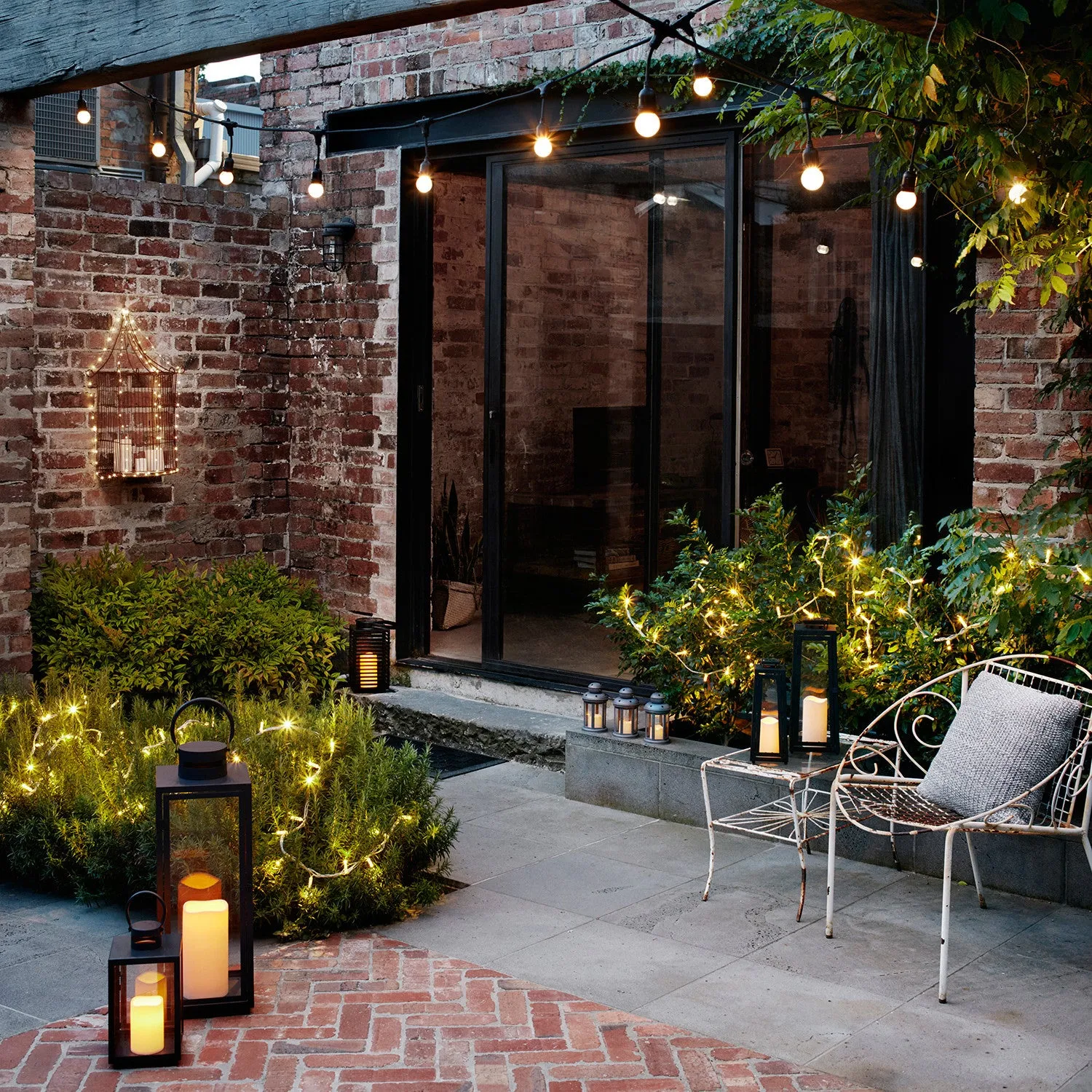 100 Warm White Micro Solar Fairy Lights