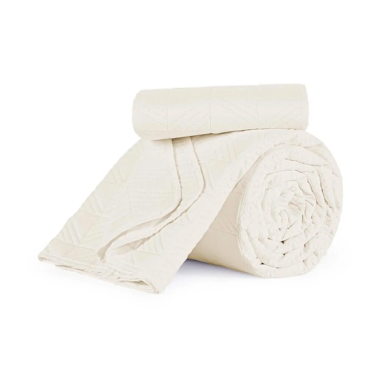 Bedsure Geometric Soft Ultrasonic Quilt Set