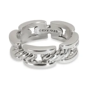 Cable Fashion Ring in  Sterling Silver