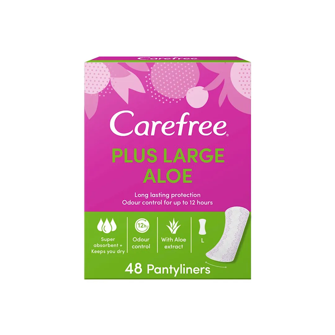 Carefree Plus Large Aloe 48s