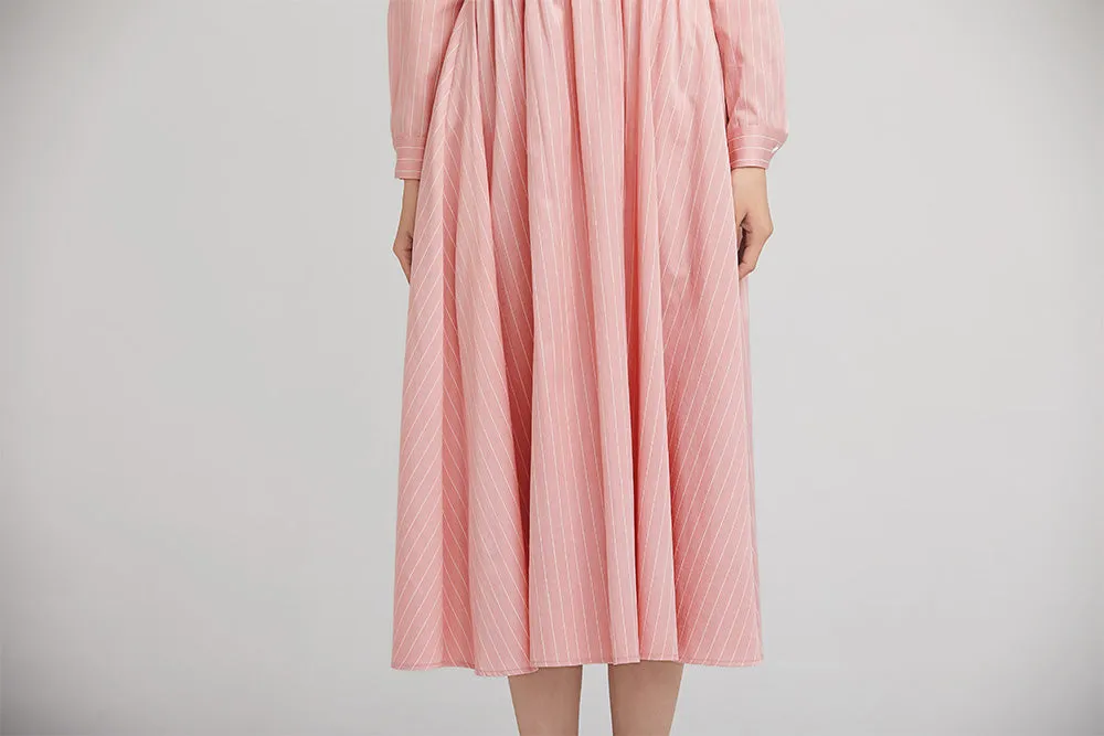elegant summer dress  for women with long sleeves  2230