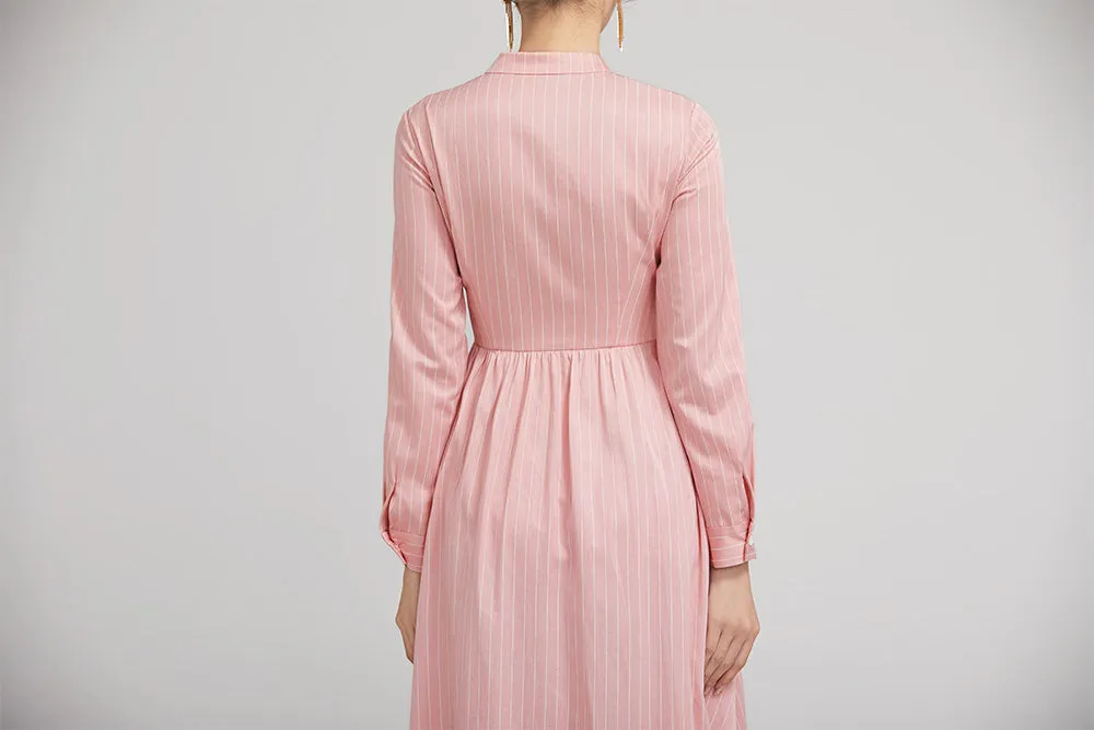 elegant summer dress  for women with long sleeves  2230