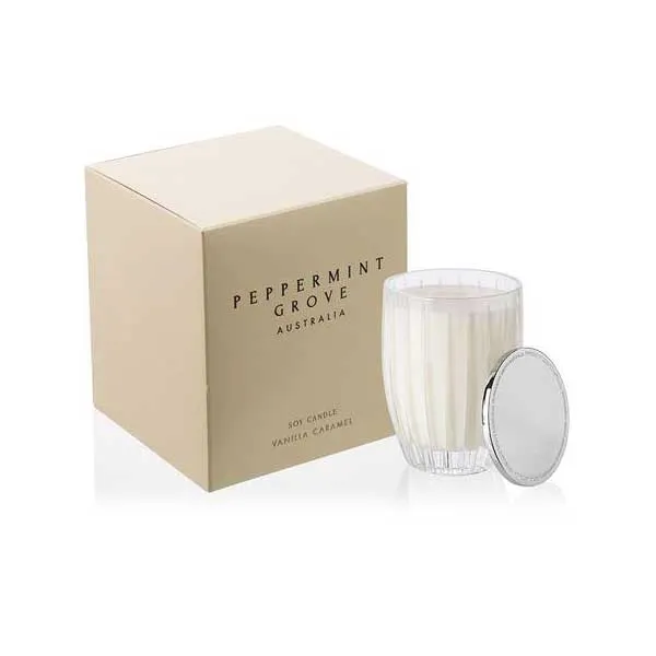 Peppermint Grove Australia Vanilla Caramel Candle 350g