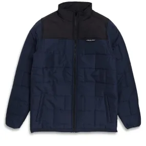 Santa Cruz Brickwork Quilted Jacket - Black/Blue