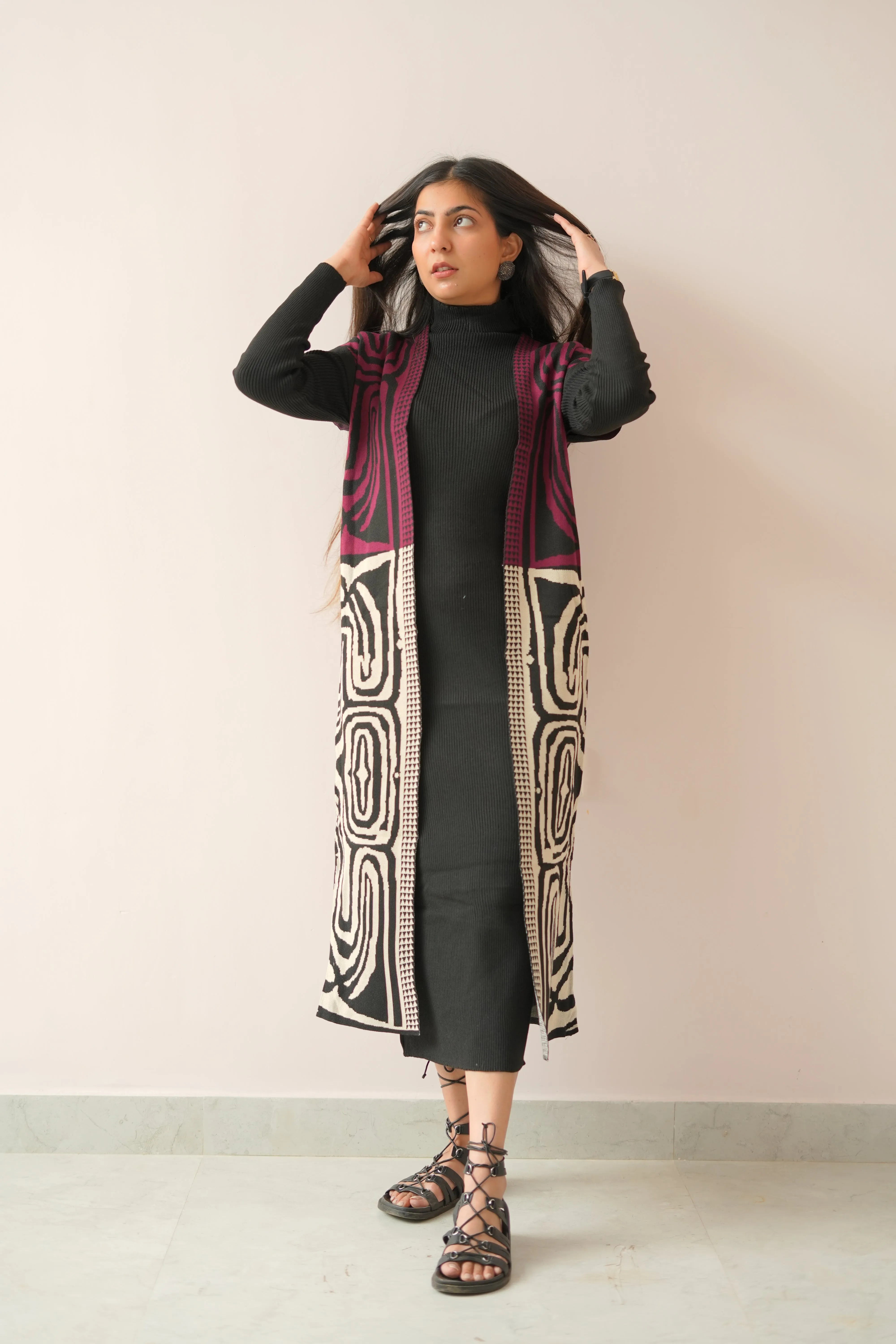 Shrug dress winter