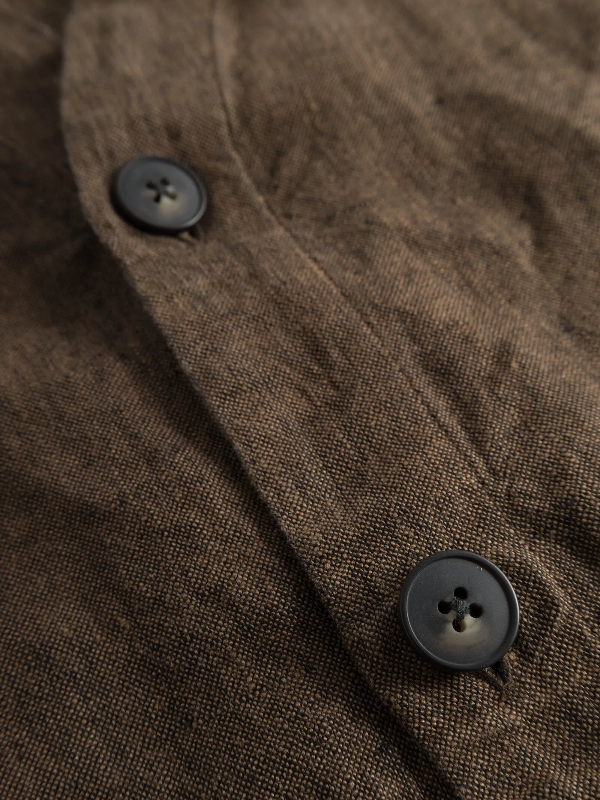 V-neck linen jumpsuit - Cub
